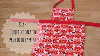 DIY  Confecciona tu propio Delantal [upl. by Humphrey311]