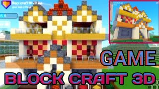 BLOCK CRAFT 3D GAME How to build a modern House 😀👍🏣 [upl. by Griggs]