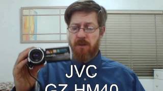 Review JVC GZ HM40 Camcorder Shows zoom and timelapse features [upl. by Carlynn]