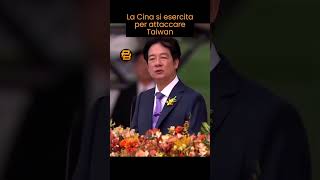 CINA conduce ESERCITAZIONE MILITARE intorno TAIWAN [upl. by Odnumyer]