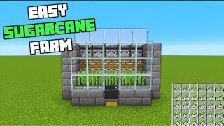 How to make a sugarcane farm inMinecraftMinecraftvideosRSRUHAN08 [upl. by Sacci740]