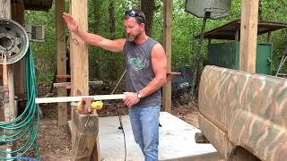 How to Make Homemade Sledgehammer amp Hatchet Handles [upl. by Manella]