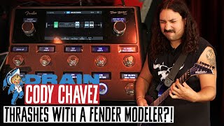 Drain Thrashes with a Modeler How Guitarist Cody Chavez Uses a Fender Tone Master Pro for Tour Rig [upl. by Dlanger196]