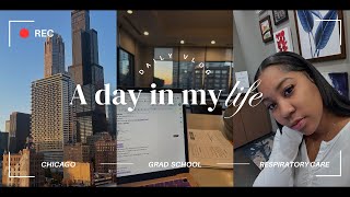 Day in the Life  Respiratory Therapy  Grad School  Living in Chicago [upl. by Fax908]