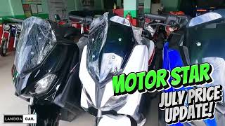 Motorstar Motorcycle July 2024 Price Update All Units Cash Down Monthly Langga Gail All Units [upl. by Rhett257]