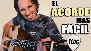 Como Tocar TU PRIMER ACORDE En Guitarra El Más Fácil para Principiantes [upl. by Yesac888]