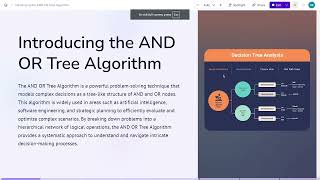 Things you should know about AND OR Algorithm [upl. by Nyloc562]