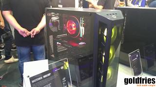 Cooler Master MasterBox MB530P at Computex 2018 [upl. by Engud]