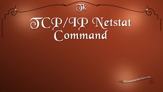 Network Tools  TCP\IP Netstat Network CommandLine Utility [upl. by Sabba688]