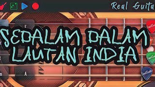 Sedalam Dalamnya Lautan India  CordLirik   Real Guitar Akustik [upl. by Seuqcaj]