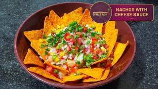 Veg Cheesy Loaded Nachos  Easy Nachos Recipe  Nachos Salsa Recipe  Veg Nachos  Shyamas Rasoi [upl. by Maidel234]