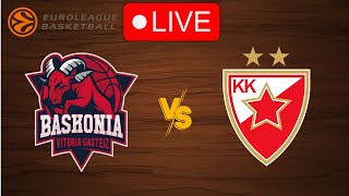 🔴 Live Baskonia vs Crvena zvezda  EuroLeague 20232024  Live Play by Play Scoreboard [upl. by Odicalp]