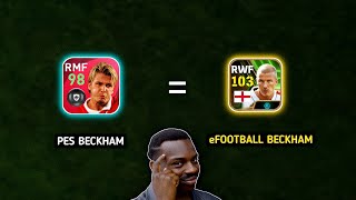 So We Can Finally Say it  🤔  That This Beckham is as Good as Pes Beckham  🤔  eFootball 24 [upl. by Domela356]