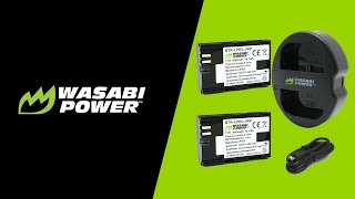 Canon LPE6 LPE6N  Battery and Dual Charger Unboxing  Wasabi Power [upl. by Jerrold]