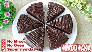 Kladdkaka swedish chocolate cake recipe [upl. by Schapira]