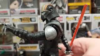 star wars black series custom lord starkiller review [upl. by Selim2]