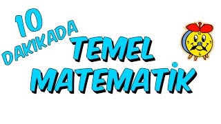 5dkda TEMEL MATEMATİK [upl. by Ruckman]