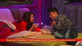 Pratik or Devoleena playing a game pratik happy moment ❤ BigBoss 15 live  🙏🙏 please subscribe [upl. by Aicnetroh342]