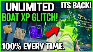 Black Ops 6 Unlimited Boats Glitch For XP  Camos Working After Patch [upl. by Ner]