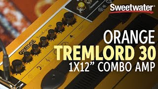 Orange TremLord 30 1x12quot Combo Amp Demo [upl. by Anaeed]