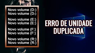 UNIDADE DUPLICADA NO WINDOWS 10 [upl. by Sinnaiy]