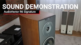 AudioVector R6 Signature Premiere  Moon 700i v2 780D v2 Nordost Odin 2 Instal Audio Konin [upl. by Notgnilra]