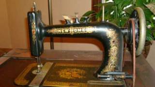 quotnew homequot sewing machine 1920s [upl. by Cyrie]