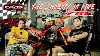 THE PHOENIX ON FIRE  HONDA CRF150L [upl. by Lauralee711]