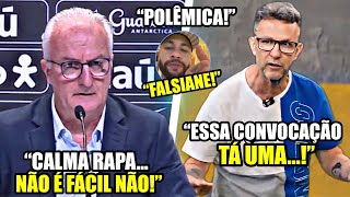 POLÊMICA NETO REAGE A PRIMEIRA CONVOCAÇÃO DA SELEÇÃO BRASILEIRA DE DORIVAL JÚNIOR E MANDA A REAL [upl. by Ayetal252]