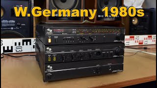 SCHNEIDER DCS 8025 Mini HiFi Set  WGermany 1980s [upl. by Aihsemaj924]