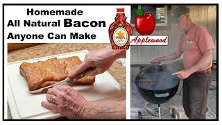 Homemade All Natural Bacon Anyone Can Make  A simple recipe for the Best Smoked Bacon Ever bacon [upl. by Hauhsoj960]