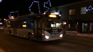 BYD Electric bus testing in Montreal [upl. by Askari703]