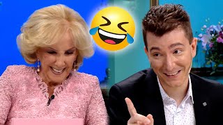 quotAHORA TE QUIERO VERquot Mirtha desafío a Tarico a que la imite en vivo y él la dejó sin palabras [upl. by Erasmo]