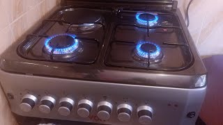 How to operate a Gas  Electric Cooker burners and Oven [upl. by Airdnua]