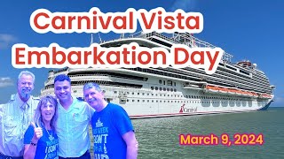 Carnival Vista Embarkation Day [upl. by Ahselyt809]