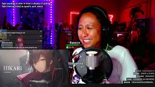 Reacting to quot【GhostFinal】HIKARI 「Punishing Gray Raven OST Officialquot  Twitch React Tuesday [upl. by Limbert365]