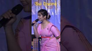 Deeplina Deka Stage Program  Sui Diyana  Assamese Song shorts LiveAxom deeplinadeka assamese [upl. by Upali746]