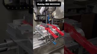 steel wire brush planting machine2 axis brush tufting making machine high speed [upl. by Grath850]