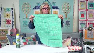 How To Starch Fabric for Quilting [upl. by Abas]