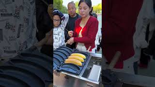 🥰 Satisfying with street food 🥳 streetfood satisfying satisfyingvideo [upl. by Einnaj]