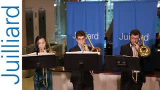 Carolers Fanfare  Juilliard Trombone Choir 2019 [upl. by Hanad]