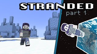 IT’S COLD GRANDPA  Stranded Ice Spike Minecraft UHC Challenge Part 1 [upl. by Ordnassela]