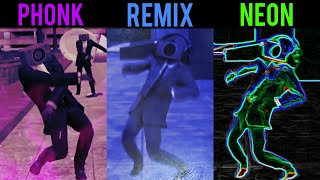 Speakerman Dancing Original vs Phonk vs Remix All version [upl. by Akinek972]