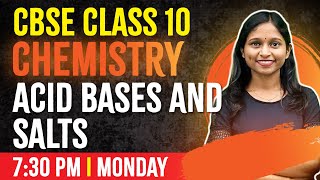 CBSE Class 10 Chemistry  ACID BASES AND SALTS  Chapter 2  Full Chapter  Exam Winner [upl. by Airetnohs]