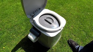 ❤️ Eimertoilette für Garten Camping Toilette OHNE WASSERGÜNSTIGE LÖSUNG [upl. by Nachison]