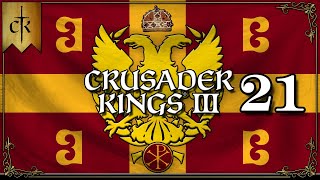 Lets Play Crusader Kings III Byzantine Empire  CK3 From Count to Emperor Roleplay Gameplay Ep 21 [upl. by Veta]