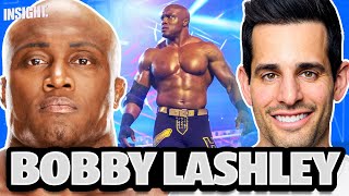 Bobby Lashley On Brock Lesnar Shaving Vince McMahons Head Kurt Angle AEW Hurt Syndicate [upl. by Nillek]