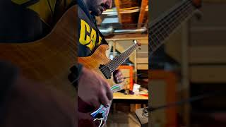 Writing session w the Kiesel HyperRig riff kiesel ampsim guitar metal riff guitartone [upl. by Artiek]