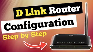 DLink WiFi Router Configure Step by Step। ADSL2 Router । DSL 2640U2730U2750U HINDI [upl. by Minnaminnie]