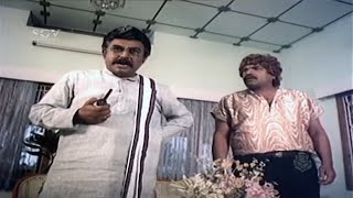 Vajramuni Planned to Kill Shankarnag through small Kid  Blockbuster Kannada Movie Top Scenes [upl. by Teeniv]